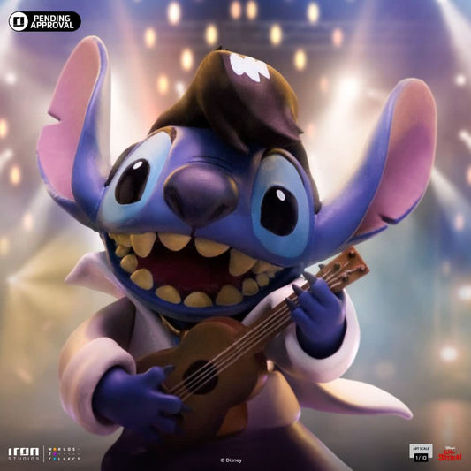 Stitch King of Rock Statue - Disney Classics - Art Scale 1/10 - Iron Studios