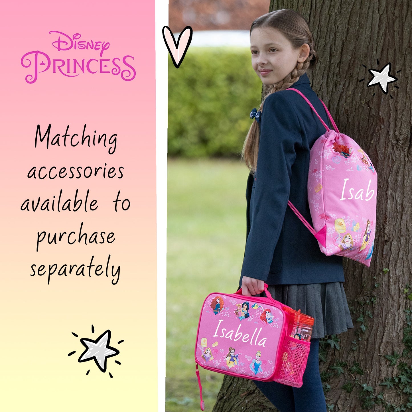 Personalized Lunch Bag - Disney Princess