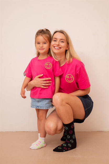 Smiley Pink T-shirt