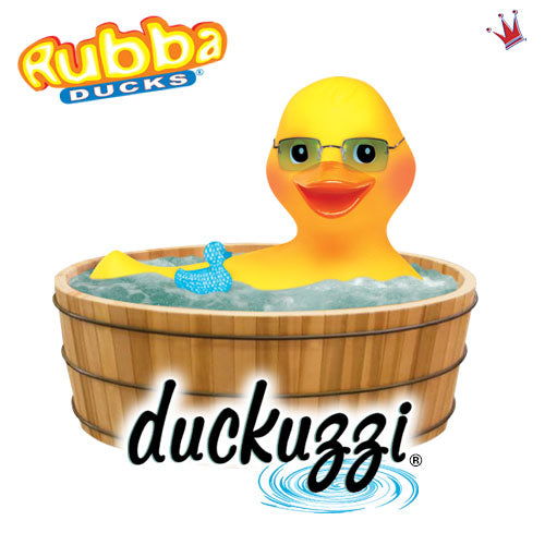 Bubbelbad-badeend ‘Duckuzzi’