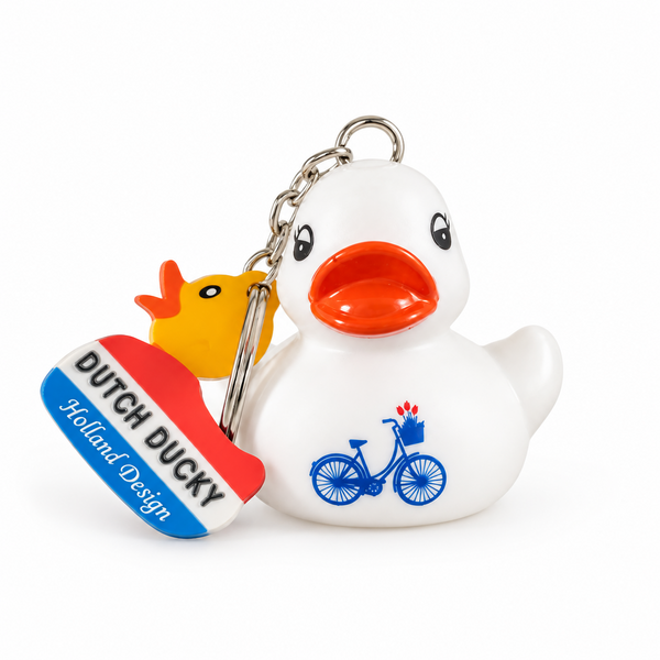 Porte-clés Canard Vélo - Dutch Ducky
