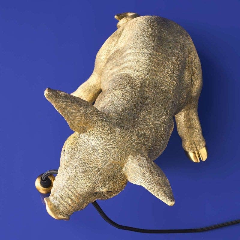 Gouden Varken Tafellamp