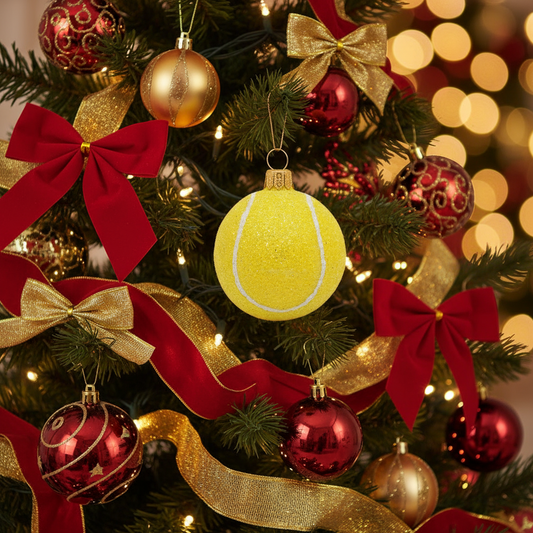 Christmas Ball Tennis Ball