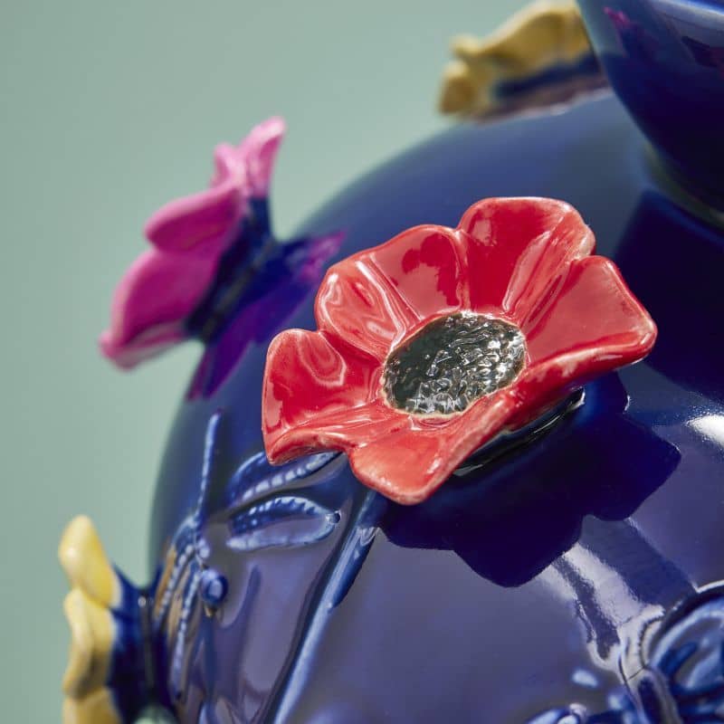 Primavera blauwe vaas