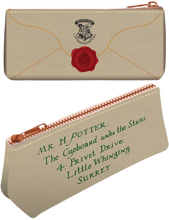 Harry Potter pencil case (letter)