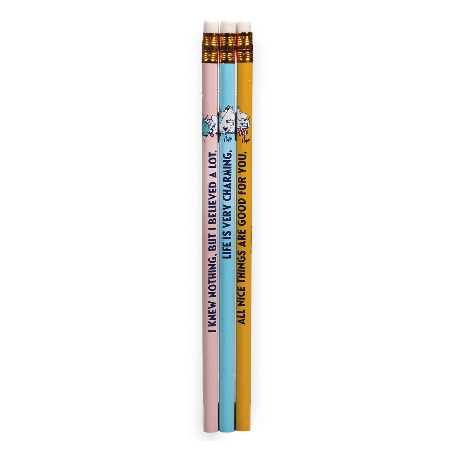 Set of 3 Moomin pencils