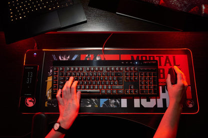 Mortal Kombat - Oversized Gaming Mat & Mobile Charger