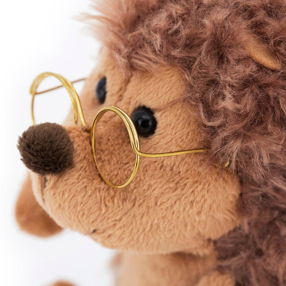 Orange Life Prickle the Hedgehog Plush Toy with Glasses