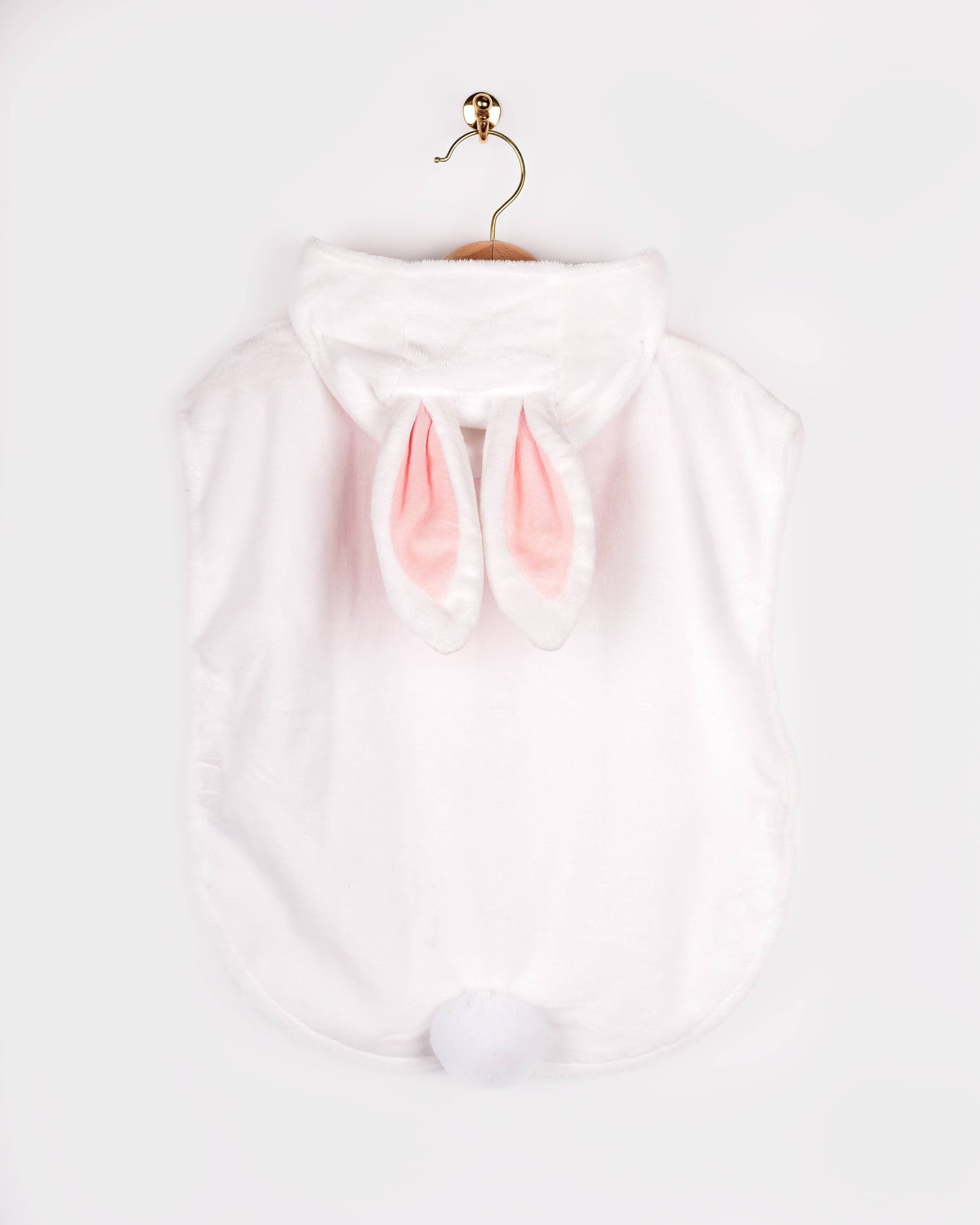 Mini cape lapin 86-110 cm pour enfants de 1 à 4 ans