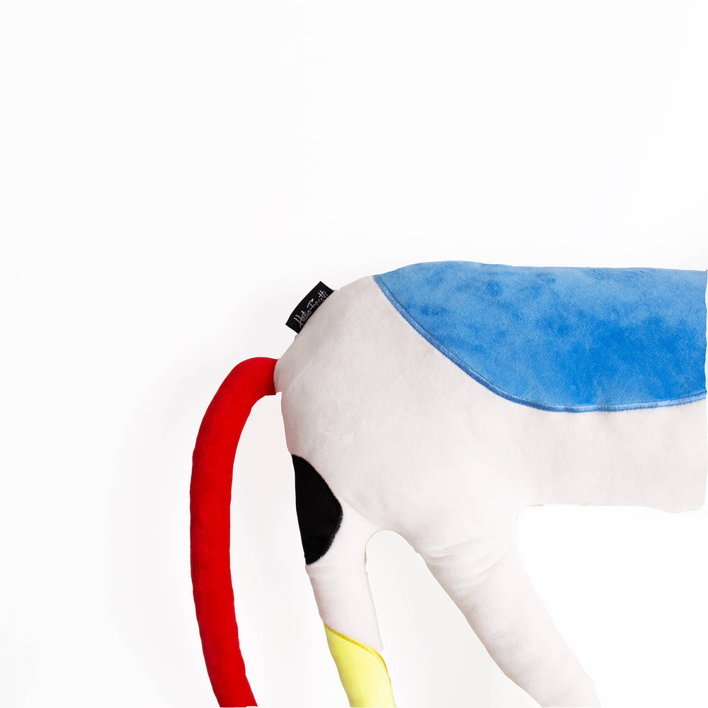 Abstract paardenkussen van Helio Ferretti