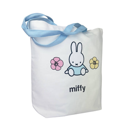 Miffy Rabbit Tote Bag - Flowers