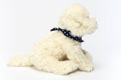 Sitting Labradoodle Plush Toy