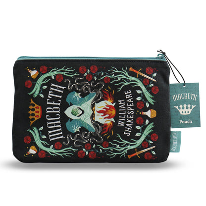Cotton travel pouch (16 cm x 24 cm) - Macbeth (Shakespeare)