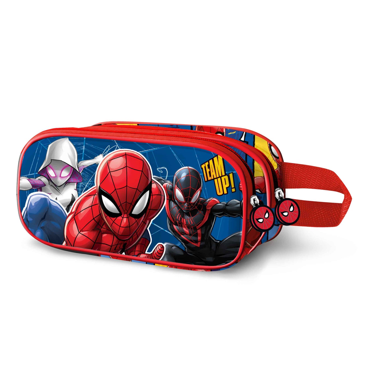 Marvel Spiderman Best Team-3D Double Pencil Case