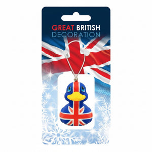 Décoration à Suspendre Canard Union Jack