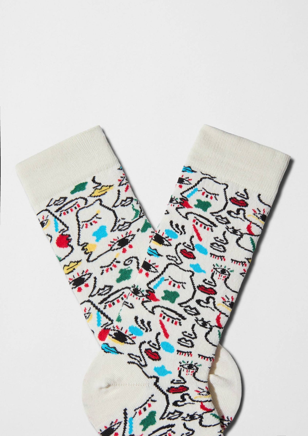 BeCubism - Chaussettes 100 % coton biologique