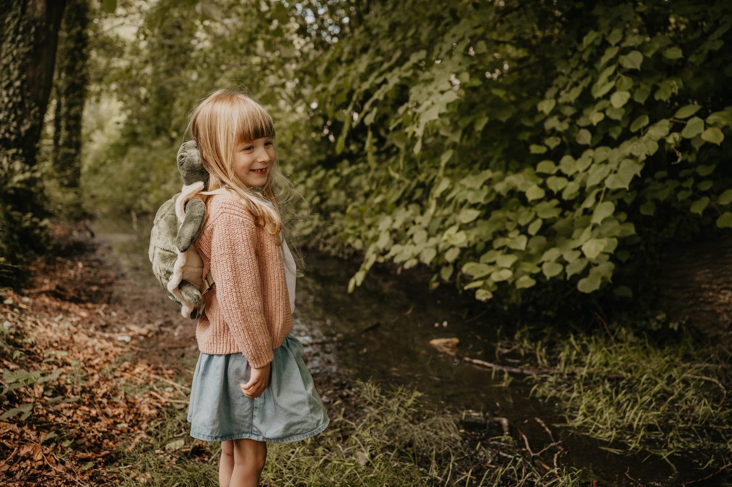 Turtle Plush Backpack for Children