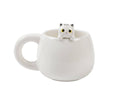 Mug avec Figurine Chat Blanc