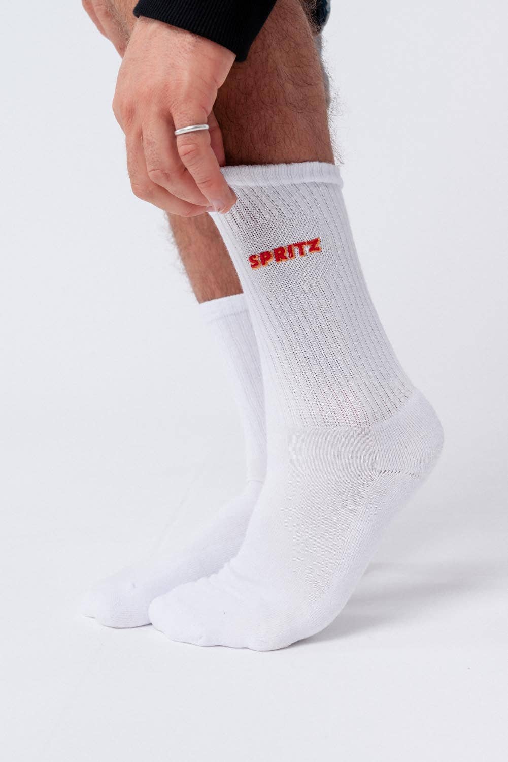 Spritz Signature Embroidered Socks