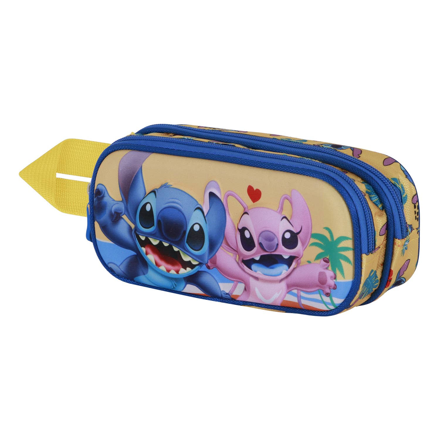Disney Lilo &amp; Stitch Ocean 3D Double Pencil Case