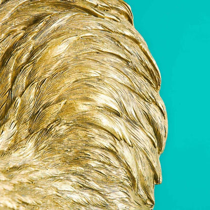 Tiffany wall light, gold, 26.5 x 24.5 x 71.5 cm