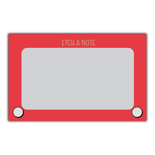 Set van 60 mini-notitiekaartjes - Etch a Note