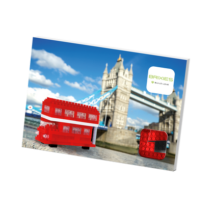 Carte postale BRIXIES Bus Anglais