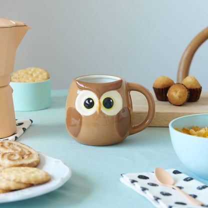 "Bubo" Owl Round Mug