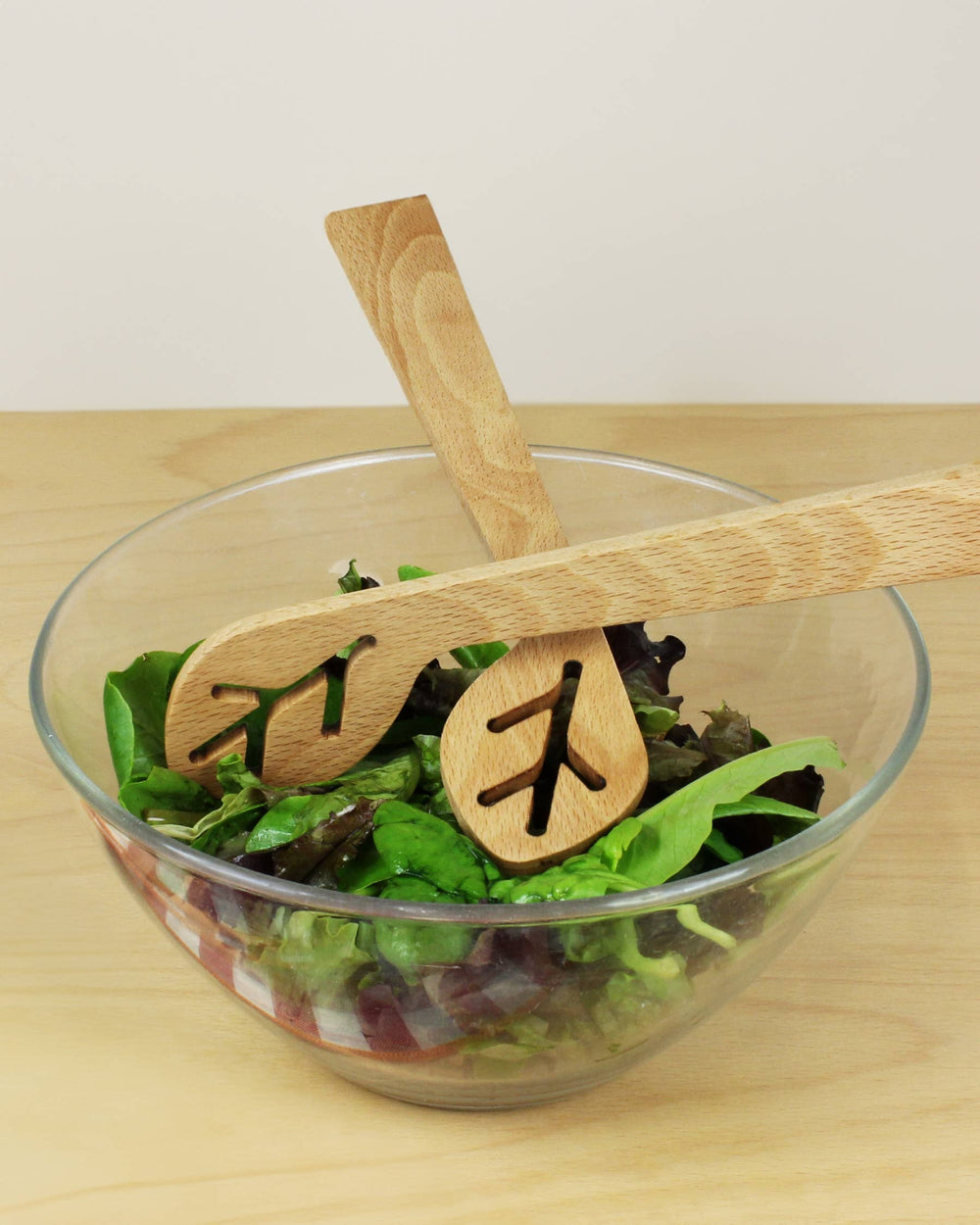 Du Bout des Feuilles salad servers