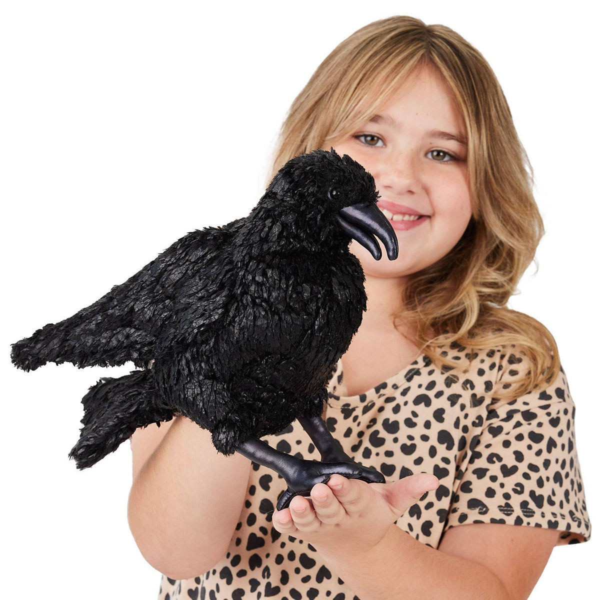 Raven Hand Puppet