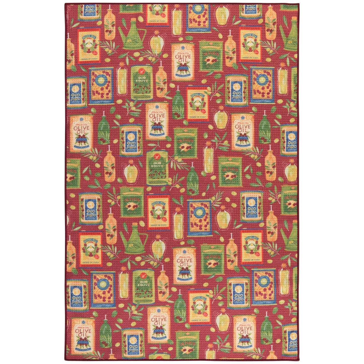 Now Designs theedoek van gerecyclede microvezel met olijfolie