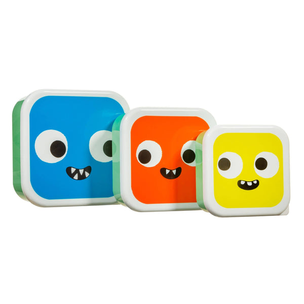 Monster Snack Boxes - Set of 3