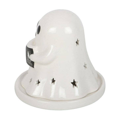 Halloween "Ghost Stories" tealight and incense cone holder