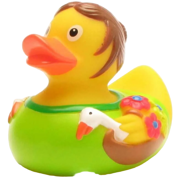 Duck Lison with geese