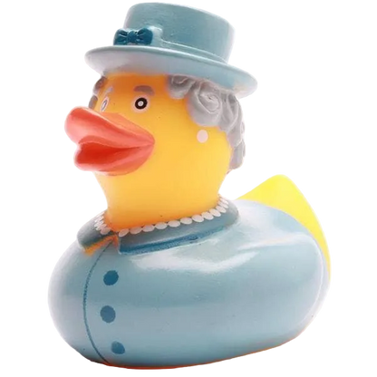 Canard Reine Elizabeth II - bleu