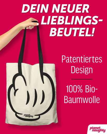 Draagtas met de tekst "Fuck You"