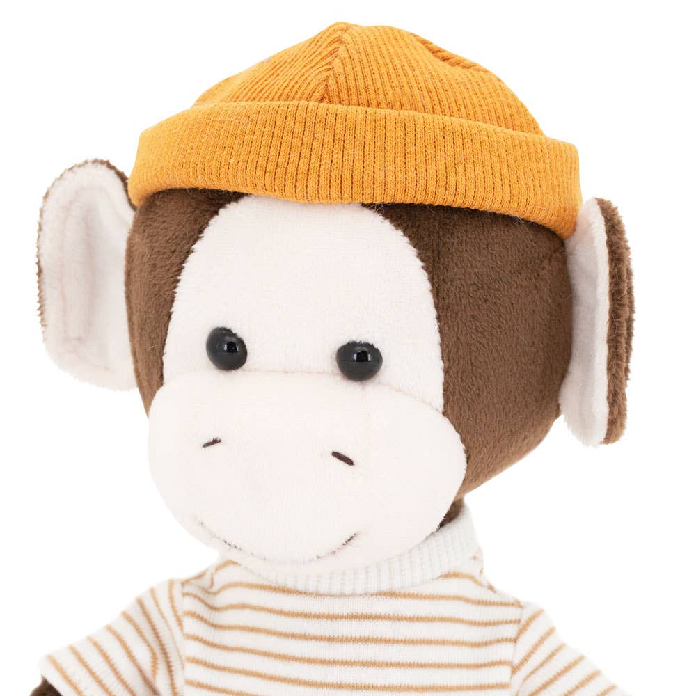 Peluche Charlie le petit singe - 20 cm