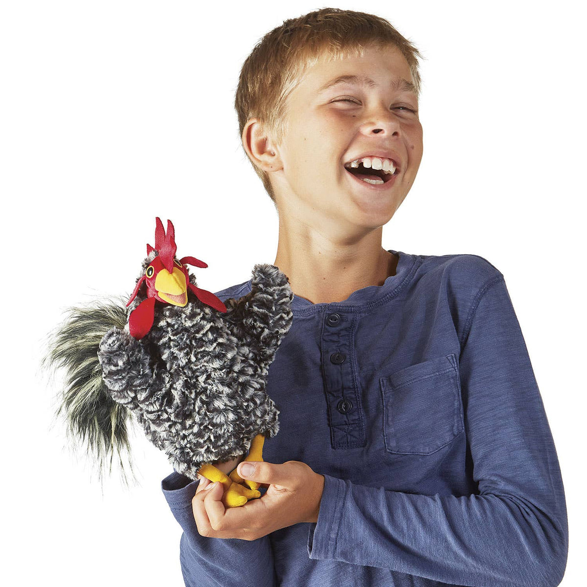 Plymouth Hen Hand Puppet