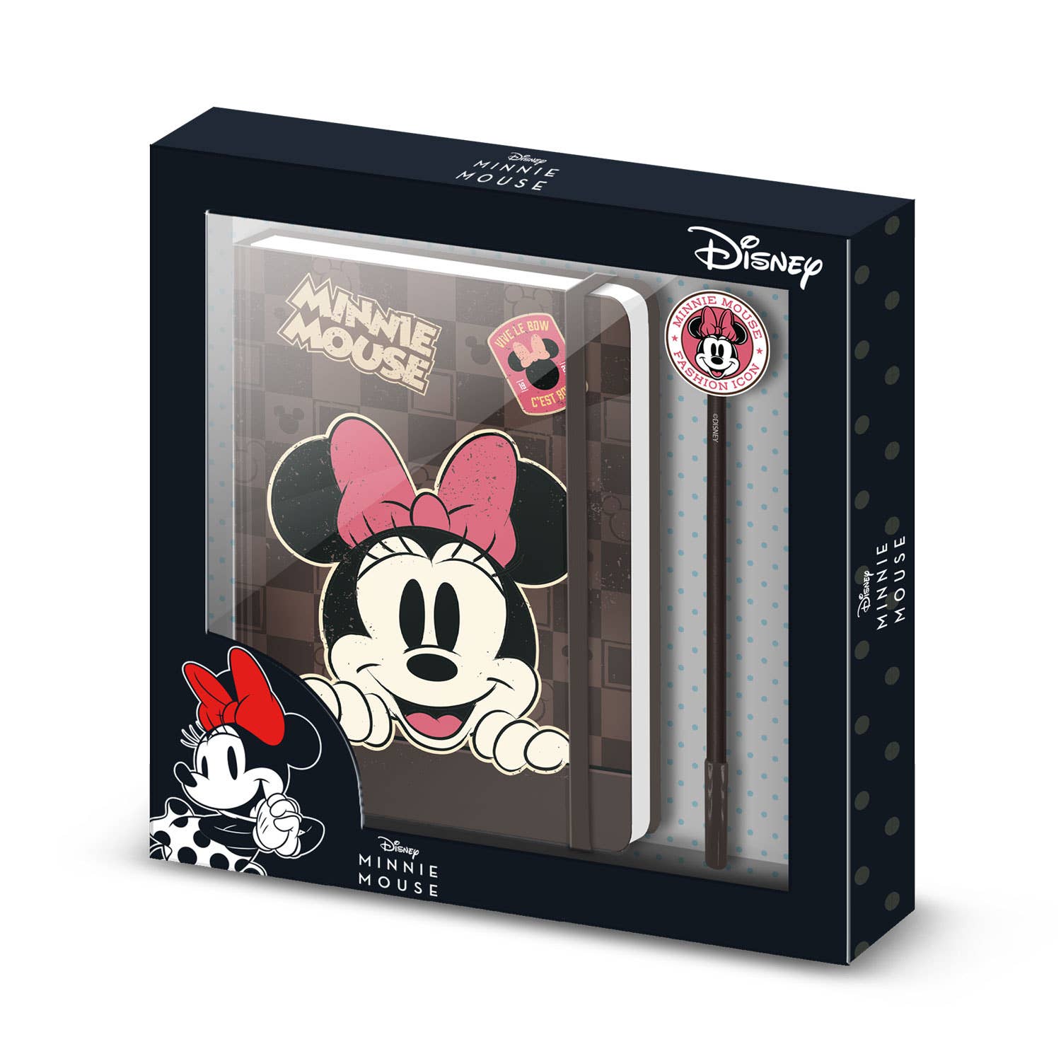 Disney Minnie Journey Gift Set with Journal and Pen