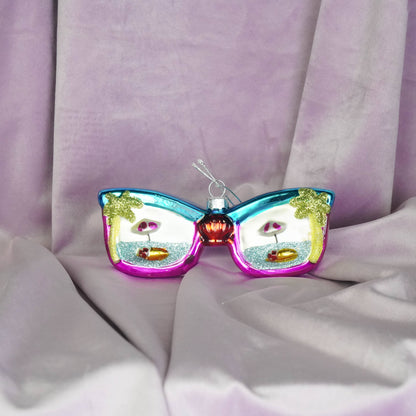 Boule de Noël Lunettes de soleil