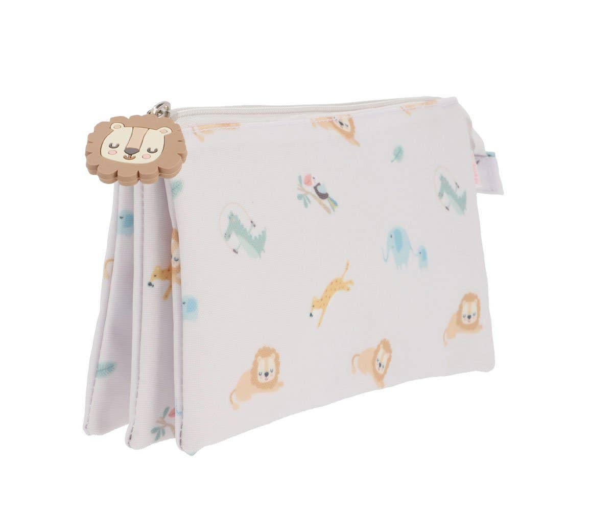 Trousse à 3 Compartiments Savane