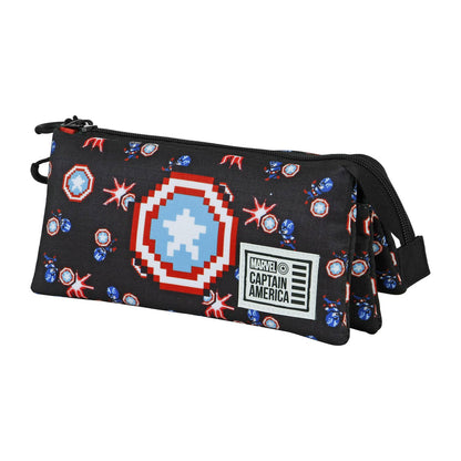 Captain America Captain Pixel-Triple ECO etui voor pennen en potloden