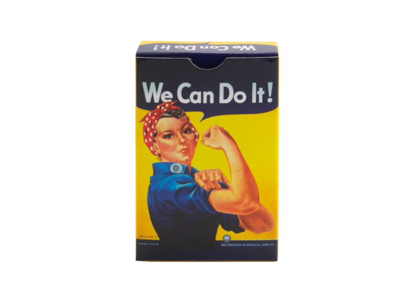 Deck of 56 "We Can Do It" Bridge playing cards