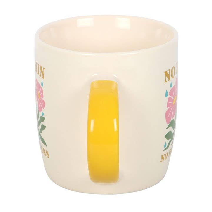 Mug "No Rain No Flower"