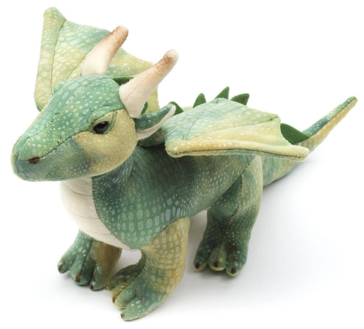 Green dragon plush
