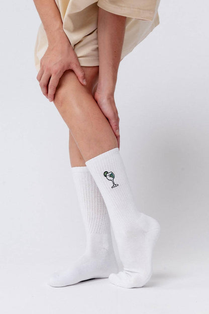 Hugo Spritz embroidered socks 
