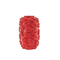 Vaas - Kusjes - Keramiek - Rood - 17x17x27cm
