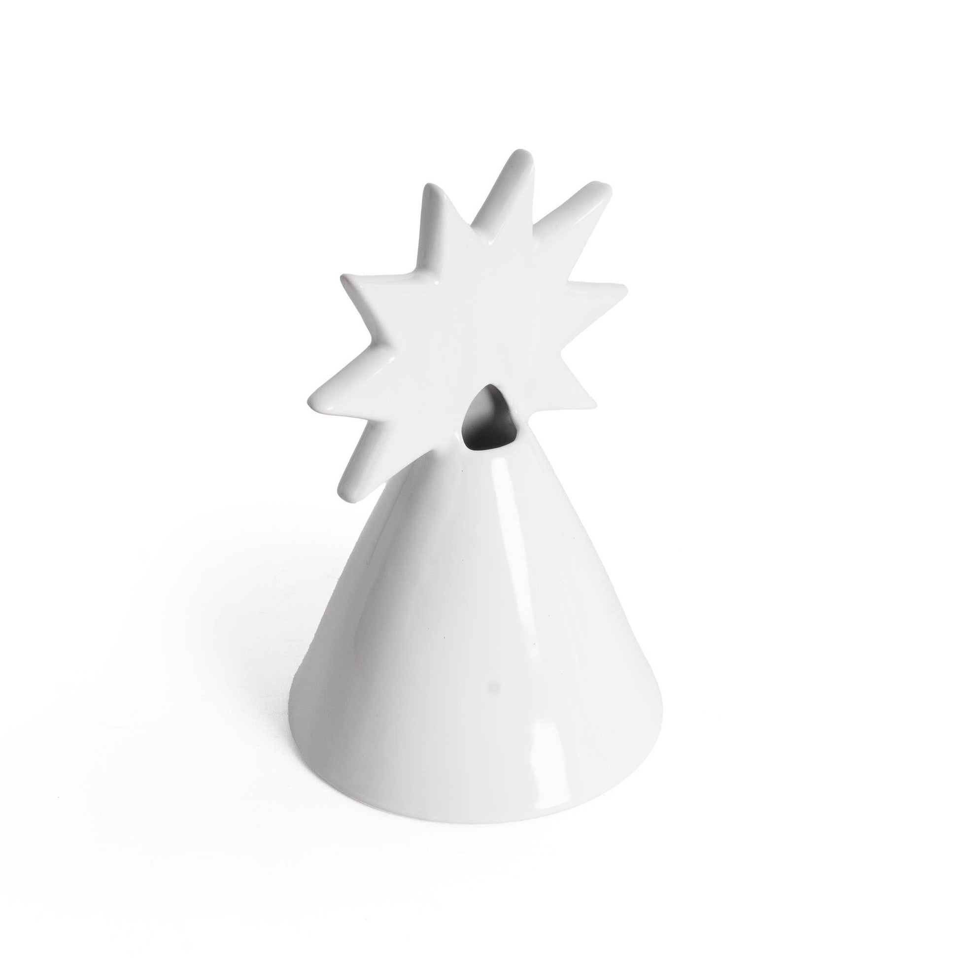 Vase Étoile Polaire Blanc Helio Ferretti Vue 2