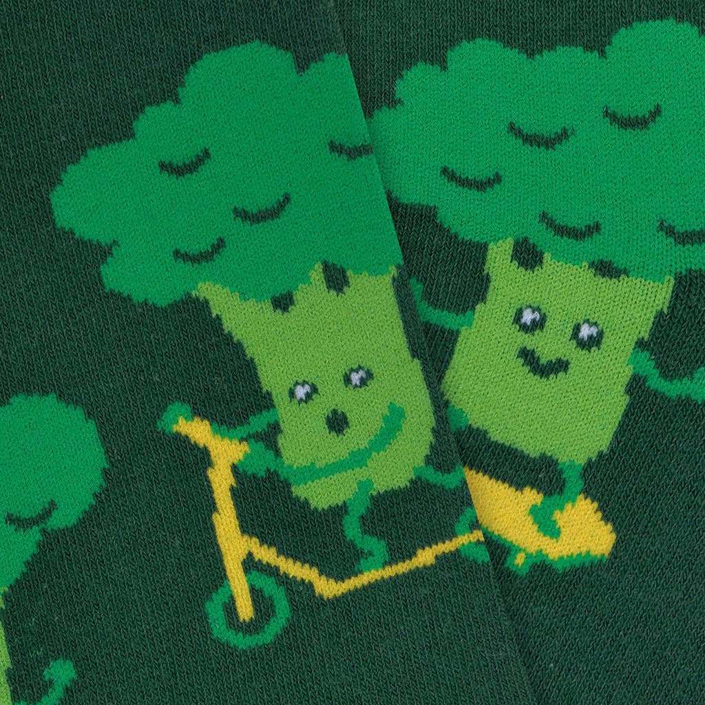 Kids' Sporty Broccoli Socks
