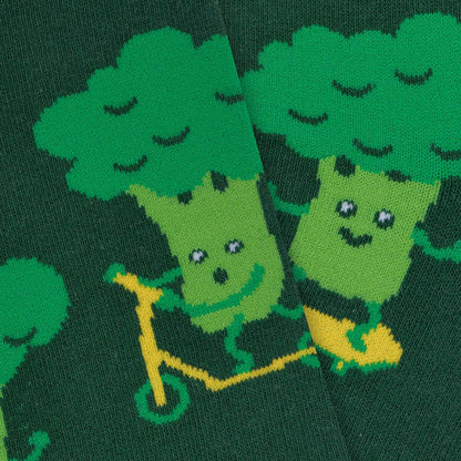 Kids' Sporty Broccoli Socks